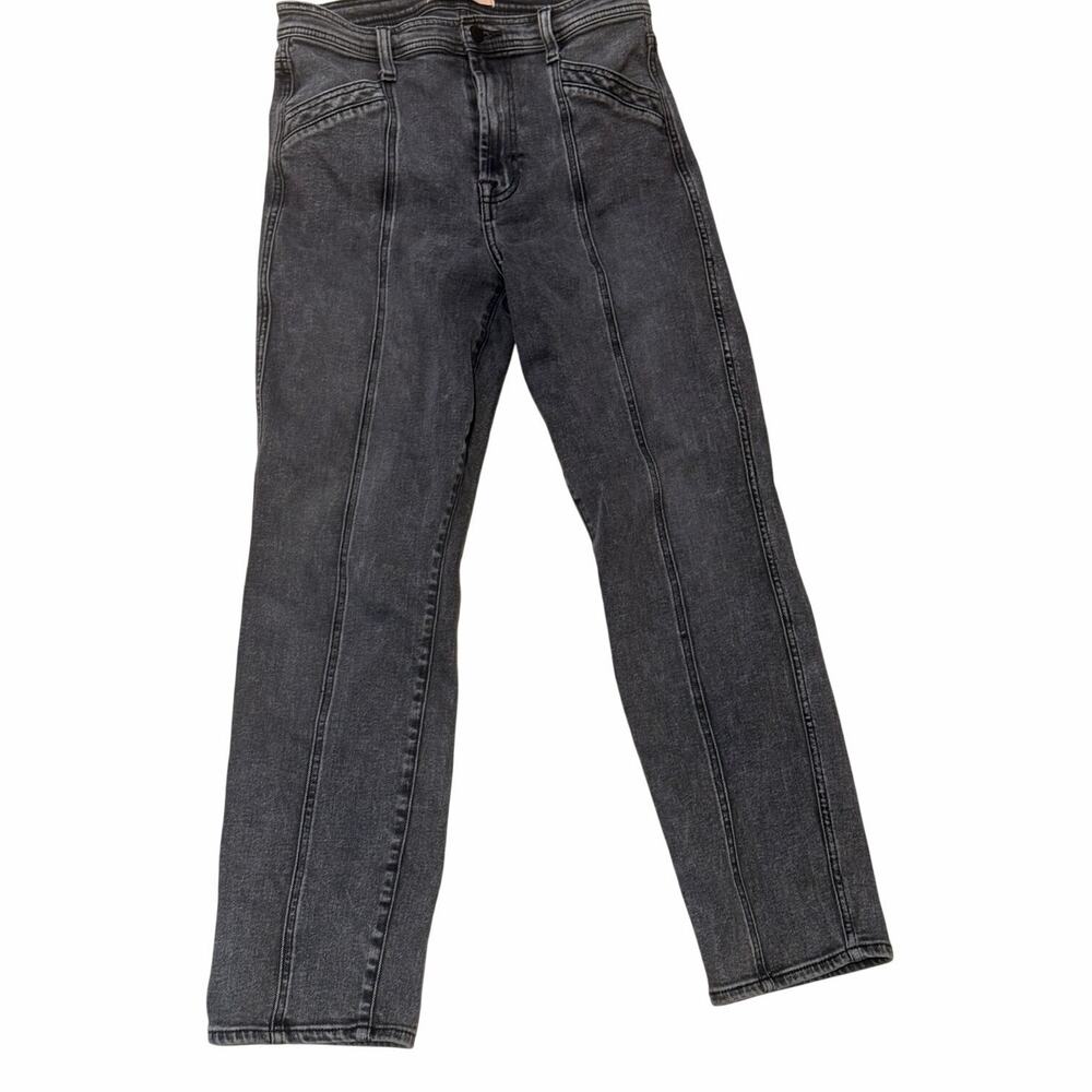 7 For All Mankind Luxe Vintage Front Seam Slim Jean Sz 28 - Picture 2 of 8